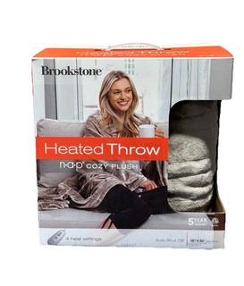 Brookstone Heated Throw