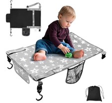 TinlyFinly Toddler Airplane Bed, Seat Extender for Kids -Light Gray - SameDayShp