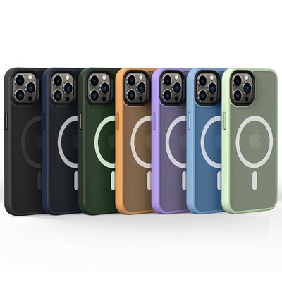 Case For iPhone 17 15 14 12 13 Pro Max MagSafe Magnetic Wireless Charging Cover