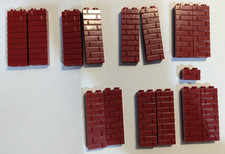 71x LEGO Mauerstein Bricks 2x1 98283 - Reddish Brown - Rotbraun