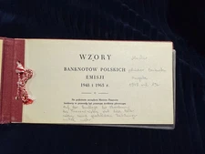 Poland 1948-1965 SPECIMEN Original Album 20, 50, 100, 500 & 1000 UNC