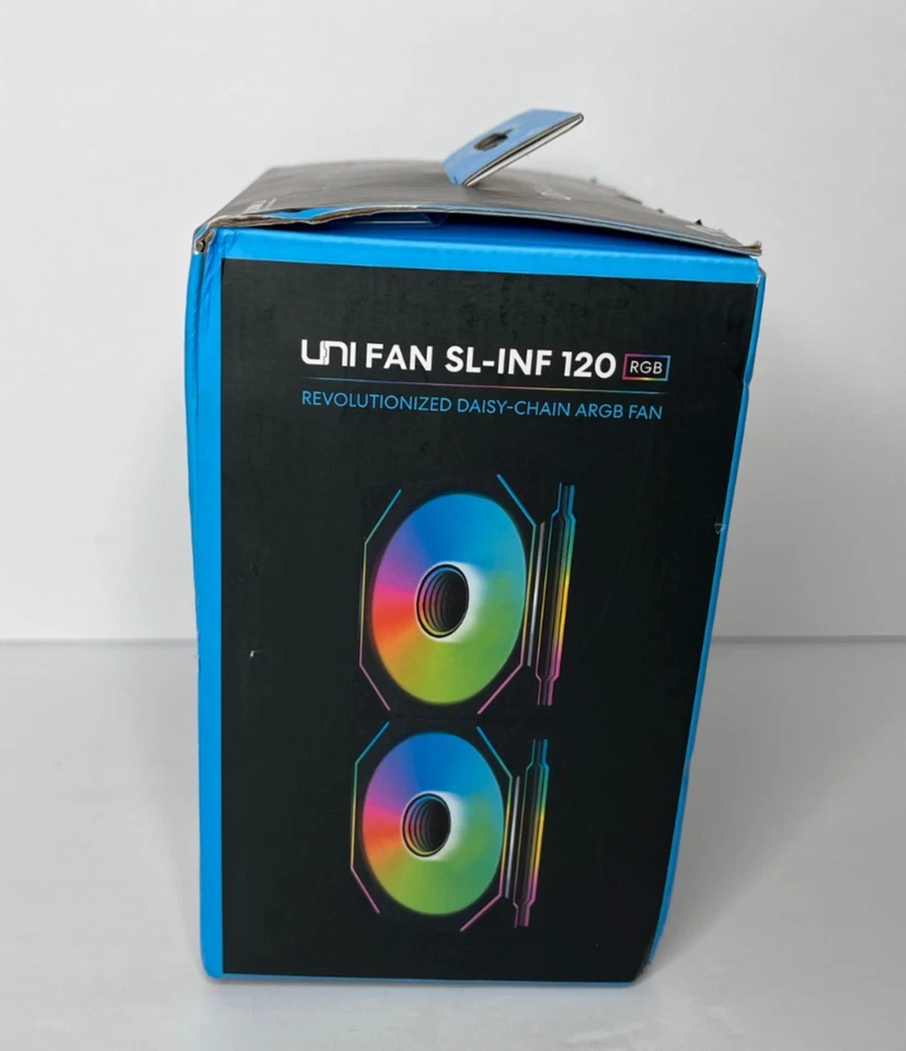 LIAN LI UNI FAN SL INFINITY 120 RGB BLACK UF-SLIN120-3B - Image 3 of 4