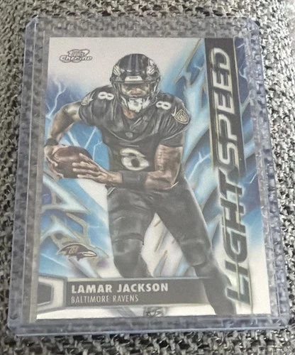 2025 Topps Cosmic Chrome Lamar Jackson Base (RAW)