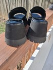 WOMENS JEFFREY CAMPBELL  BLACK  SMASHED LUG SOLE  PLATFORM SANDALS  SZ 9.5 — photo 4