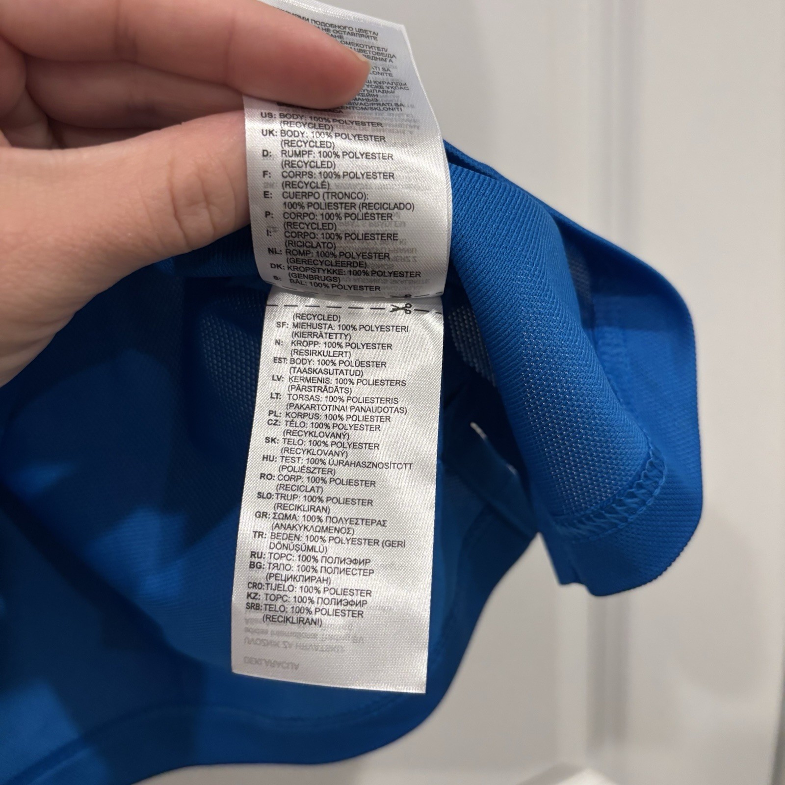 Adidas Golf Toronto Blue Jays Women’s Medium Polo Shirt thumbnail 5