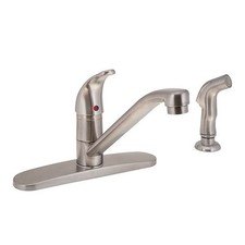 Premier Westlake Single Handle Kitchen Faucet Brushed Nickel w/ Side Spray