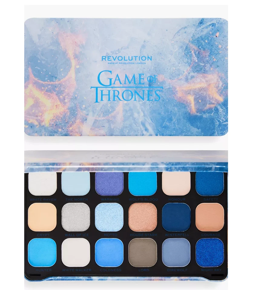 Revolution Eyeshadow Game of Thrones Winter is Coming Forever Flawless Palette