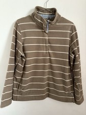 Rohan Coastline Fleece Top Sweatshirt large Beige Cream walking casual 14 16