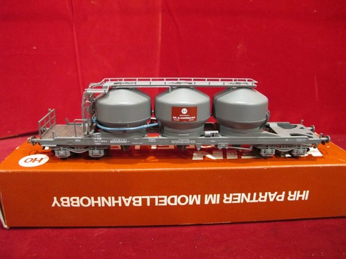 (1) Maqueta de tren pequeña 3472 - Powder Tank Car tipo Uacs (ÖBB) - 1:87/HO | Condition: Used