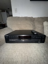Sony CDP-CE405 5 Disc CD Player- W/ Remote TESTED WORKING