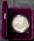 1995 American Silver Eagle Dollar 1 oz. Proof Coin with Box and COA