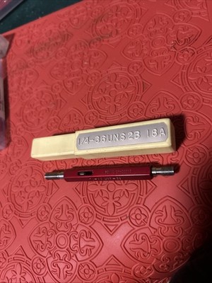 Pennoyer Dodge 1/4 36 UNS-2B Go Pd .2320 Hi Pd .2360 Thread Gage (Q22)