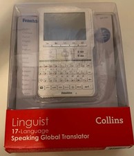 Franklin EST-7117 Linguist 17 Language Speaking Global Translator Collins Mint