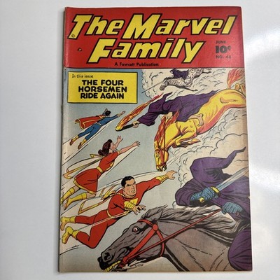 Marvel Family #48 | VG | Captain Marvel Shazam | Golden Age Fawcett Comics 1950