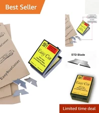 EZ Cutter Box Cutter Replacement Blades - 81 Count for Professional Use