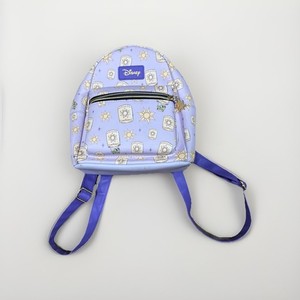 Disney Tangled Loungefly Lanterns Pascal Mini Backpack Lavender Purple Sun Charm Tangled Rapunzel Exclusive Lanterns Quilted Mini Backpack  main image 3