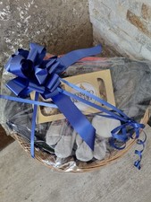 Mens gift hamper basket perfect fathers day present toiletries wallet Lynx gel