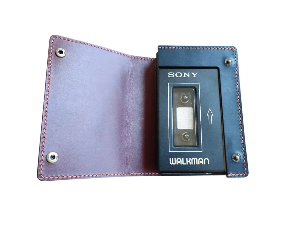 Funda de cuero personalizada para SONY TPS-L2 WM-3 Foto 2 de 4