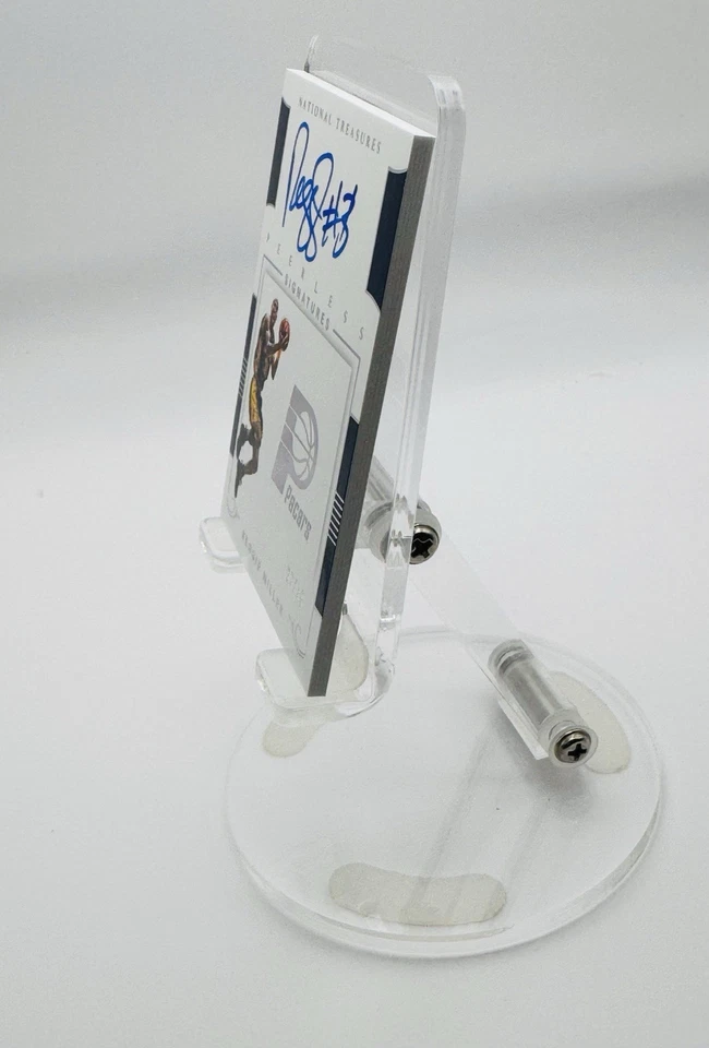 2017 National Treasures Reggie Miller Peerless Signatures Auto /35 Pacers Legend - Image 4 of 4