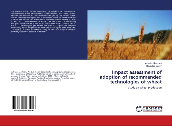 Impact Assessment Of Adoption Of Recommended Technologies Of Wheat Taschenbuch-image