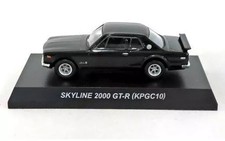 1/64 Kyosho Nissan Skyline 2000 GT-R KPGC10 Black Circle K Sunkus Collection NEO