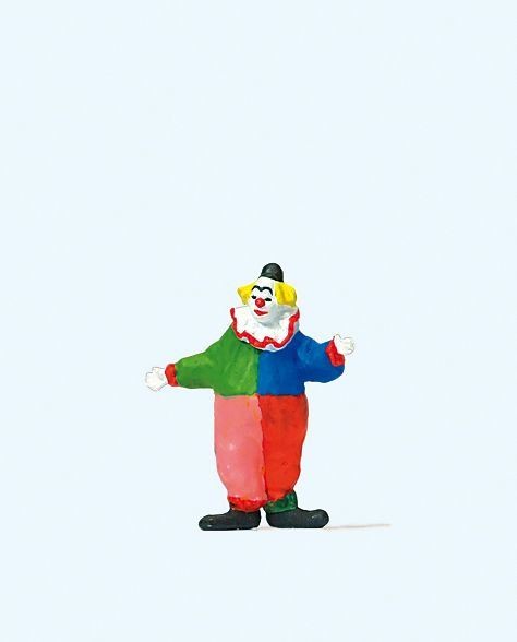 Clown Figure Painted Preiser 29084