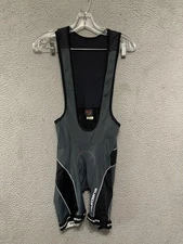 Vintage Giordana Cycling Bib Size Large Gray Stretch Adult