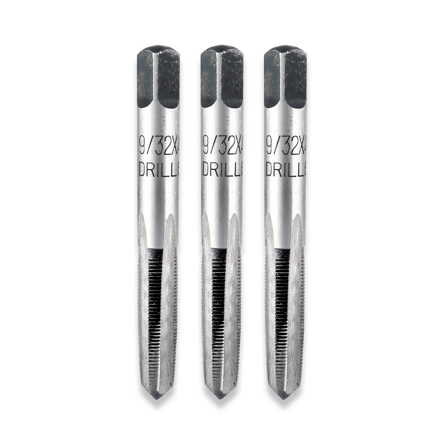 9/32"" x 40 tpi Taps/ME 40TPI TAPS SET OF FIRST SECOND PLUG TAPS RDGTOOLS