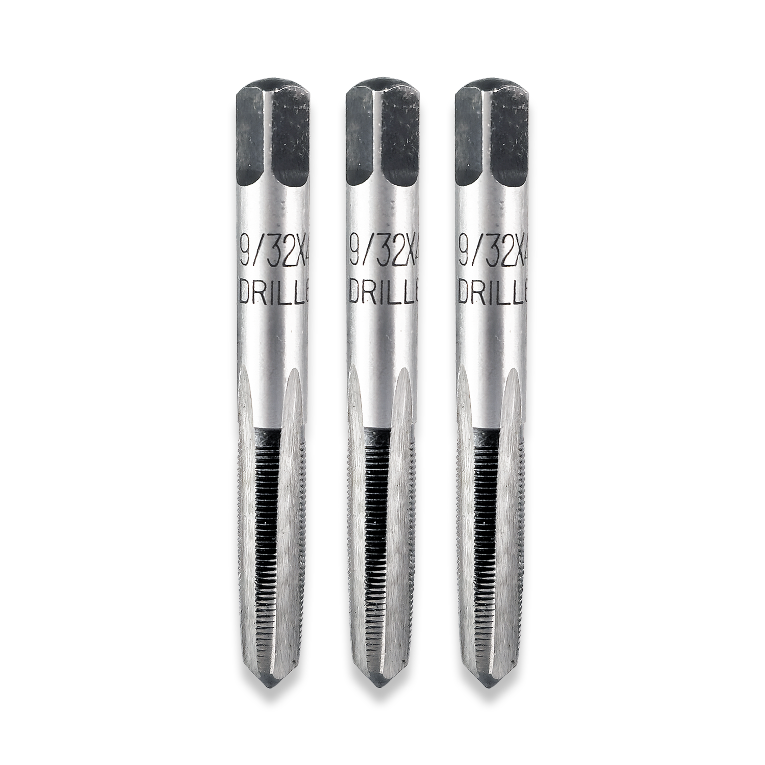 9/32"" x 40 tpi Taps/ME 40TPI TAPS SET OF FIRST SECOND PLUG TAPS RDGTOOLS