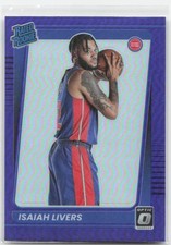 2021-22 Donruss Optic #177 Isaiah Livers Purple
