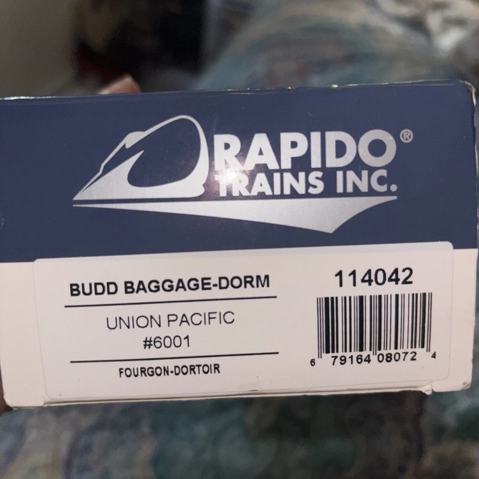 BUDD BAGGAGE-DORMITORIO UNION PACIFIC #6001 Foto 3 de 3