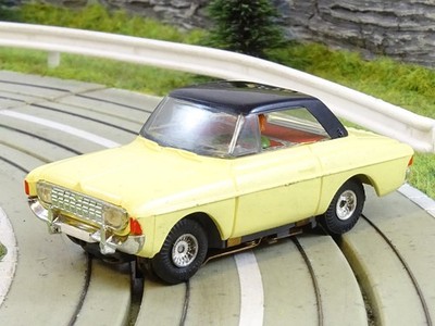 FALLER AMS | FORD 20M | hellgelb - schwarz | GEBRAUCHT / SEHR GUT | RAR | TOP !!