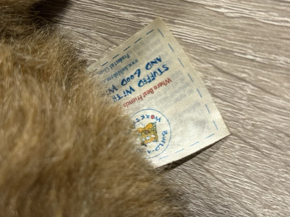 Taller Build-A-Bear DE COLECCIÓN | 2008 13" Peluche Coyote | USADO Foto 3 de 4