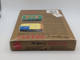 The Legend of Zelda (Nintendo NES, 1987) Gold Cart W/ Original Box Authentic