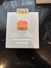 True Wireless Earbuds Active Noise Cancelling - heyday Translucent Peach
