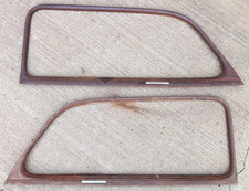 1940 Chevy Special 2dr Sedan Door Window Garnish Trim Moldings Original Gm Pair