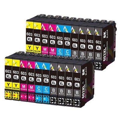 Druckerpatronen 603XL kompatibel Epson XP-2100 3100 4100 WF-2810 DWF WF-2830 DWF