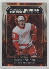 2021 O-Pee-Chee Platinum Marquee Rookies Hot Magma /499 Moritz Seider #287 0xd2