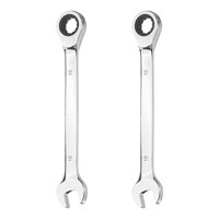 2 Stk. Ratsche 15Mm 12-Pkt. Ring/Maul FüR CR-V