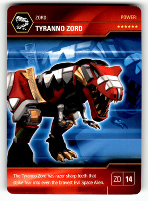 Power Rangers Tyranno Zord 2004 Dino Thunder Bandai ZD14
