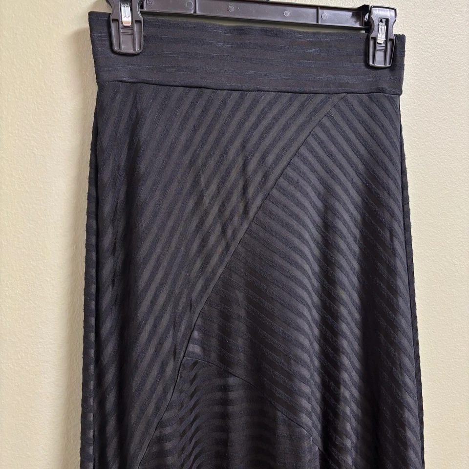 Vintage Wet Seal Womens Midi Skirt Size S Pull On Sheer Grunge Y2K Whimsigoth - Image 2 of 4