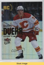 2023-24 Upper Deck Fleer Ultra Rookies Rainbow Foilboard Walker Duehr READ 0il7