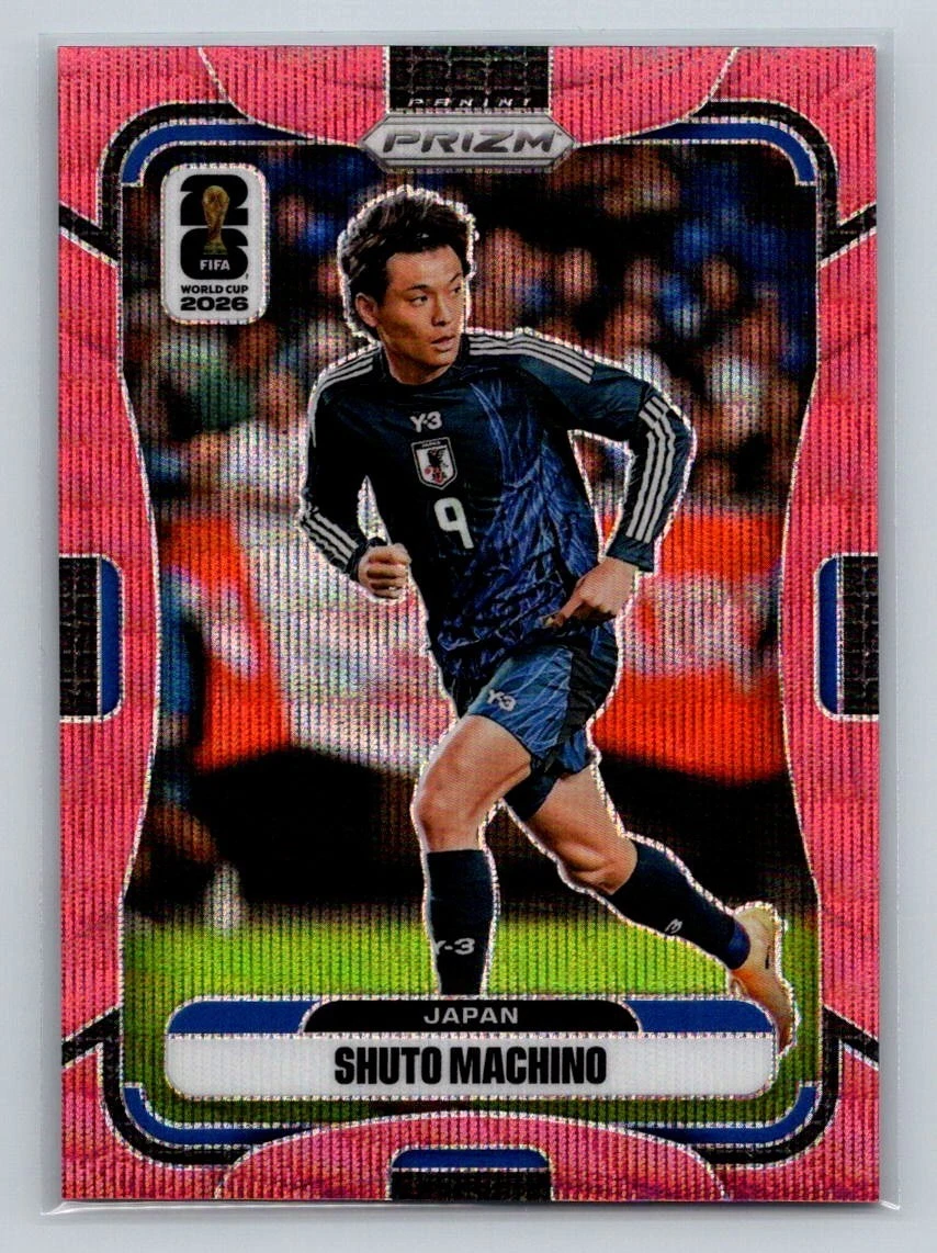 FIFA World Cup Soccer Japan Serial Numbered Sports Trading Cards