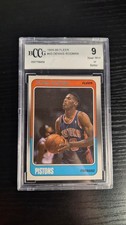 1988-89 Fleer #43 Dennis Rodman Rookie Card BGS BCCG 9 Near Mint+. rookie card picture
