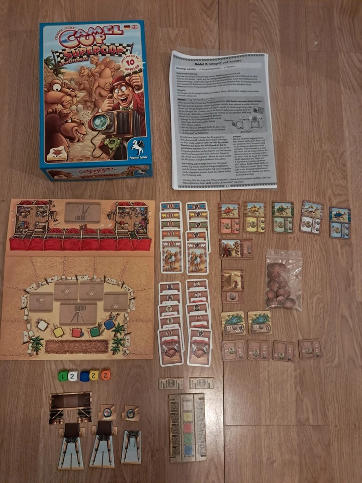 Camel Up - Supercup Erweiterung - Brettspiel - Pegasus Spiele - Vollständig - Bild 4 von 4