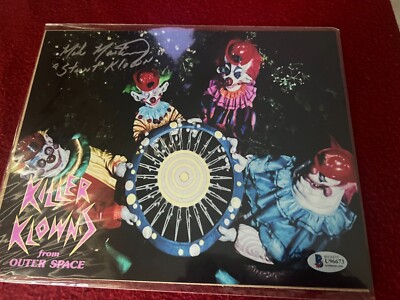 klows 8 MIKE MARTINEZ SIGNED 8x10 PHOTO! KILLER KLOWNS FROM OUTER SPACE! BECKETT COA CJC 1295 & Ipamorelin Color:Black / Black - Vinyl Food Ingredients