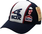 Chicago White Sox Cooperstown Logo's Adjustable Hat By American Needle