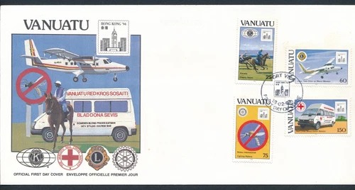 1994 VANUATU STAMP EXHIBITION HONG KONG '94 FIRST DAY COVER FDC