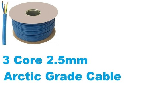 3183AG 2.5mm 3 Core Arctic Grade Yellow Flexible Cable Per Metre - Foto 7
