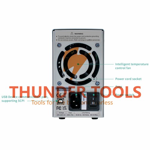 Thunder Tools OWON SPM3051 Programmable Lab Power Supply (0-30V 0-5A) 150W - Picture 64 of 66